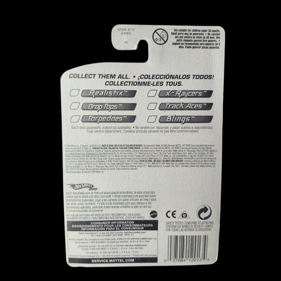 🆕️ HOT WHEELS 2005 First Editions Torpedoes Trim Trk - Picture 5 of 5